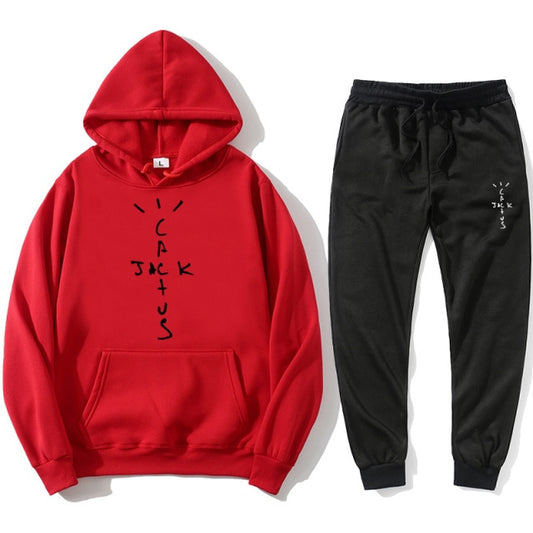 Cactus Jack Hoodie + Black Pants